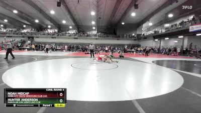 140 lbs Cons. Round 3 - Noah Midcap, Webb City Youth Wrestling Club-AAA vs Hunter Anderson, Marceline Kids Wrestling Club