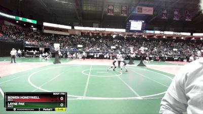 75 lbs Cons. Round 1 - Bowen Honeywell, BEL3 vs Layne Pak, BUC2