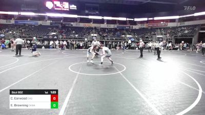 138 lbs 3rd Place - Conner Earwood, Choctaw vs Evan Browning, Central Kentucky Wrestling Academy