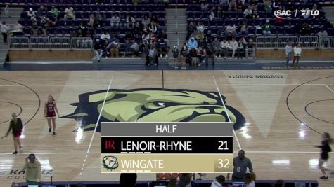 Replay: Lenoir-Rhyne vs Wingate - Women's | Jan 31 @ 5 PM