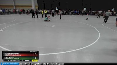 138 lbs Cons. Round 4 - Luis Rosa, Wrestling University-FL vs Noah Adamson, Bad Karma Wrestling Club