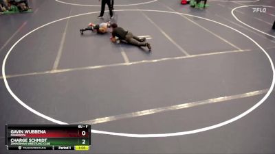 1st Place Match - Charge Schmidt, Zimmerman Wrestling Club vs Gavin Wubbena, Minnesota