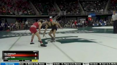 141 lbs Round of 16 - Eli Stickley, Wisconsin vs Vincent Turk, Iowa