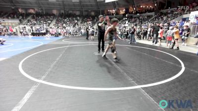 85 lbs Consi Of 16 #1 - Aston Balderson, Perry Wrestling Academy vs Buck Scrivner, Anadarko