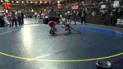 80 lbs Round Of 32 - Logan Carpenter, Northern Lebanon vs Mason Myers, Kane