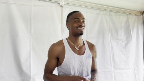 Quincy Hall Runs Personal Best In 400m Hurdles