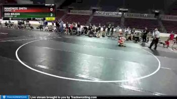 W-100 lbs Placement Matches (16 Team) - Gigi Bragg, Michigan vs Makenize Smith, Indiana