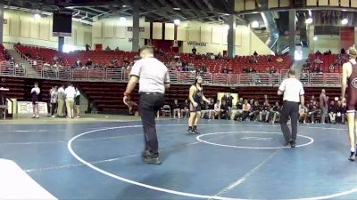 182 lbs Round 1 (3 Team) - Cody Cuba, Columbus vs Zander Lockling, Hastings