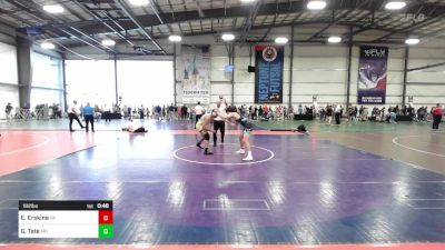 182 lbs Consi Of 16 #1 - Elijah Erskine, VA vs George Tate, MD