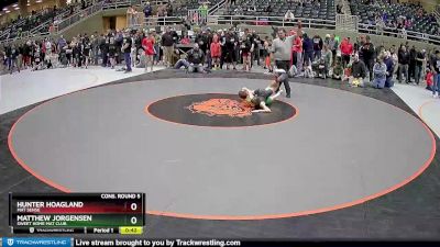 70 lbs Cons. Round 5 - Hunter Hoagland, Mat Sense vs Matthew Jorgensen, Sweet Home Mat Club