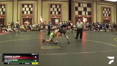 125 lbs Round 4 (6 Team) - Connor Allison, Headhunters Black vs Peyton Reese, Bad Bass