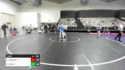 116 lbs Rr Rnd 4 - Evan Madigan, Maine Trappers vs Cullen Hood, Triumph Trained