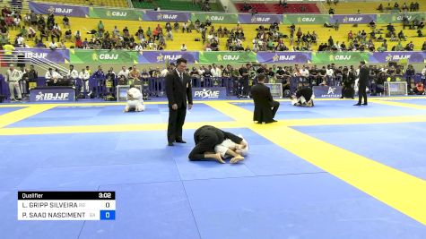 LUCAS GRIPP SILVEIRA vs PATRICK SAAD NASCIMENTO LIMA 2024 Brasileiro Jiu-Jitsu IBJJF