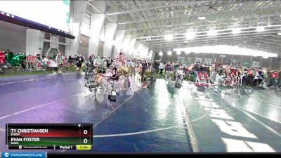 106 lbs Semifinal - Evan Foster, Davis vs Ty Christiansen, Emery