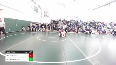 215 lbs Semifinal - Matthew Tarzia, Bethel vs Thiago Delacruz, RHAM