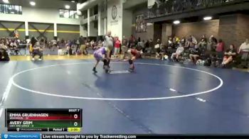 130 lbs Round 3 (6 Team) - Emma Gruenhagen, Wisconsin vs Avery Grim, Grit And Grace