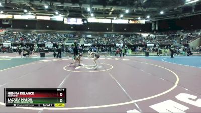 107 lbs Cons. Round 4 - Gemma DeLance, Redmond vs Lacatia Mason, Four Rivers Senior Prep