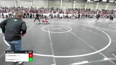 109 lbs Final - Gage Chelewski, Colorado Outlaws vs Bayden Fandrich, Darkhorse WC