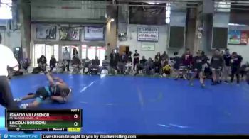 92 lbs Round 1 (6 Team) - Ignacio Villasenor, PA Alliance Black vs Lincoln Robideau, POWA