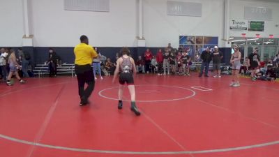 100 lbs Semifinal - Matthew Tomaino, Beaver Local vs Mitchell Clark, Ares Wrestling Club