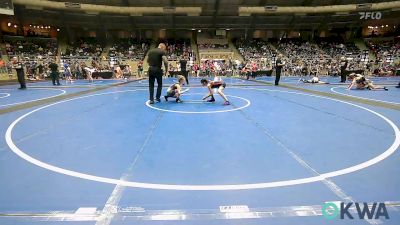 74 lbs Quarterfinal - Elissa Cruz, Scrap Yard Training vs Carly Ward, Perkins