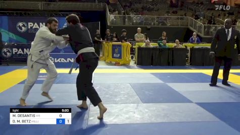 MICHAEL DESANTIS vs DEREK M. BETZ 2024 Pan Jiu Jitsu IBJJF Championship