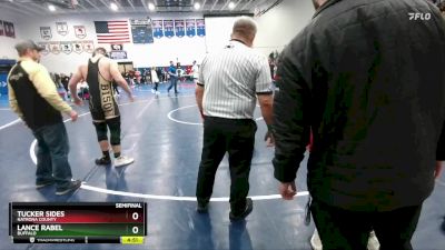 190 lbs Semifinal - Lance Rabel, Buffalo vs Tucker Sides, Natrona County