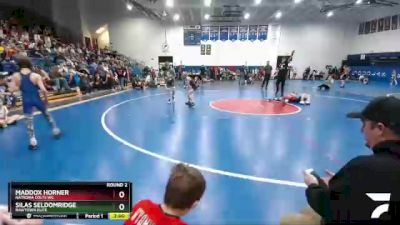 67 lbs Round 2 - Maddox Horner, Natrona Colts WC vs Silas Seldomridge, Rawtown Elite