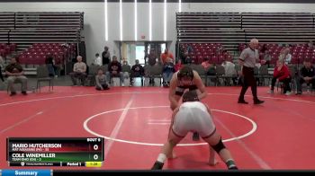 139 lbs Round 2 (8 Team) - Mario Hutcherson, Mat Assassins (PA) vs Cole Winemiller, Team Ohio (OH)