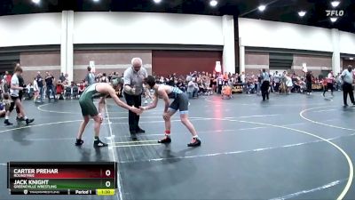 125 lbs Quarterfinal - Jack Knight, Greeneville Wrestling vs Carter Prehar, Roundtree