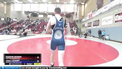 170 lbs Round 4 - Hudson Rogers, Fighting Squirrels WC vs Cole Lockart, Lewiston Wresting Club