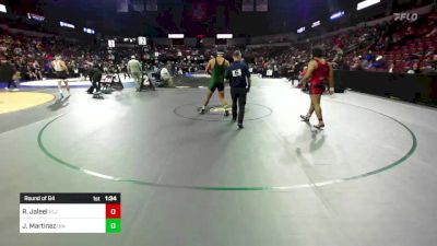 220 lbs Round Of 64 - Rayhan Jaleel, Vallejo (NC) vs Jose Martinez, Dinuba (CS)