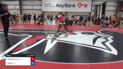 65 kg Consi Of 32 #1 - Tarrence Daugherty, Jr., Michigan vs Jeffrey Boyd, Pennsylvania