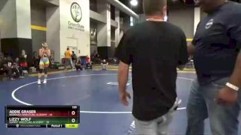 135 lbs Placement - Lizzy Wolf, Summit Wrestling Academy vs Addie Graser, Nebraska Wrestling Academy