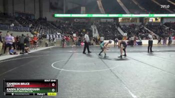 138 lbs Cons. Round 3 - Kaden Schwendemann, Trailblazer Wrestling Club vs Cameron Bruce, Ark City