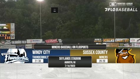 Replay: Home - 2023 Windy City vs Sussex County | Jul 14 @ 8 PM