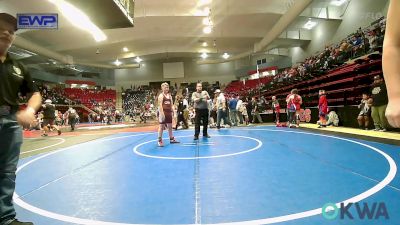 70-73 lbs Rr Rnd 1 - Eli Pulliam, Sperry Wrestling Club vs Kaden Johnson, Locust Grove Youth Wrestling