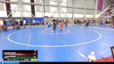 135 lbs Cons. Semi - Logan Byrd, INWTC vs Jaycek Soto, Sunnyside Ironman Wrestling