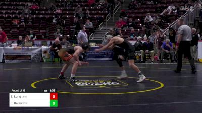 145 lbs Round Of 16 - Elias Long, Central York vs Jordan Barry, Downingtown West