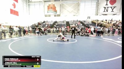 87 lbs Cons. Round 2 - Jordan Hill, Wantagh Wrestling Club vs Mike Ferullo, Quaker Wrestling Club