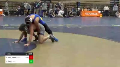 149 lbs Round Of 32 - Shayne Van Ness, Penn State Unattached vs Jeff Boyd, West Virginia