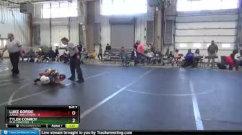 92 lbs Round 3 (4 Team) - Luke Gorski, Junior Terps Xtreme vs Tyler Conroy, PA Alliance Red