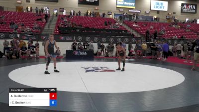 38 kg Cons 16 #2 - Ausome Guillermo, Coachella Valley Wrestling Club vs Casen Becker, Black Fox Wrestling Academy