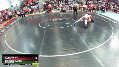 165 lbs Cons. Round 2 - Wynn Philippi, Coronado vs Brock Bonkavich, Bishop Gorman