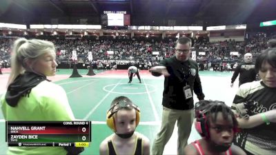 50 lbs Cons. Round 4 - Nahvell Grant, OHCA vs Zayden Bice, TVY2