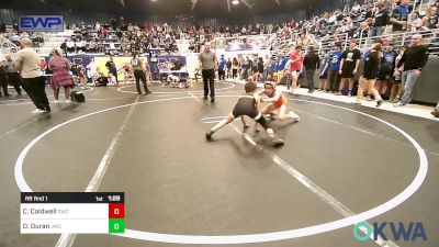 80 lbs Rr Rnd 1 - Callan Caldwell, Salina Wrestling Club vs Daxton Duran, Jay Wrestling Club