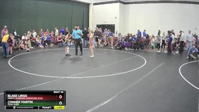 75 lbs Cons. Round 2 - Blake Lirgg, Mighty Warriors Wrestling Acad vs Conner Martin, Team Tiger