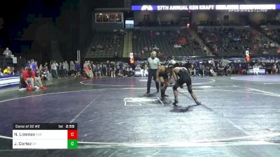 149 lbs Consolation - Nate Limmex, Purdue vs Josh Cortez, Cal Poly