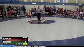 78 lbs Placement (4 Team) - Miles Mays, Brownsburg vs Elias Faith, Mater Dei