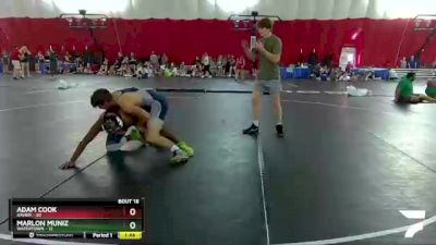 150 lbs Round 3 (16 Team) - Adam Cook, Xavier vs Marlon Muniz, Watertown